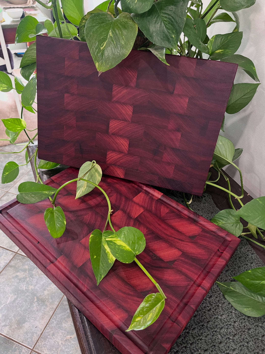 JARRAH END GRAIN CUTTING BOARD