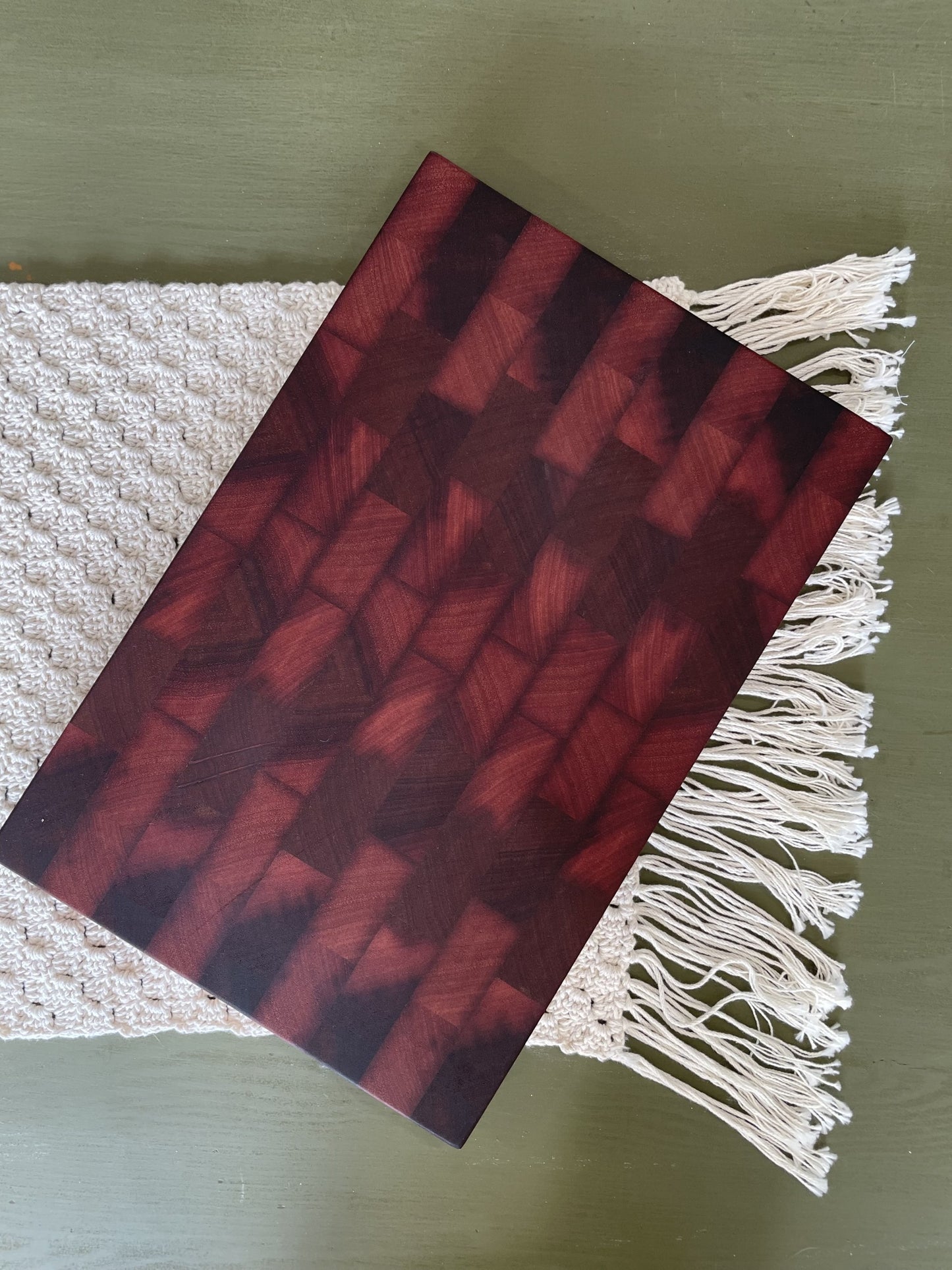 JARRAH END GRAIN CUTTING BOARD