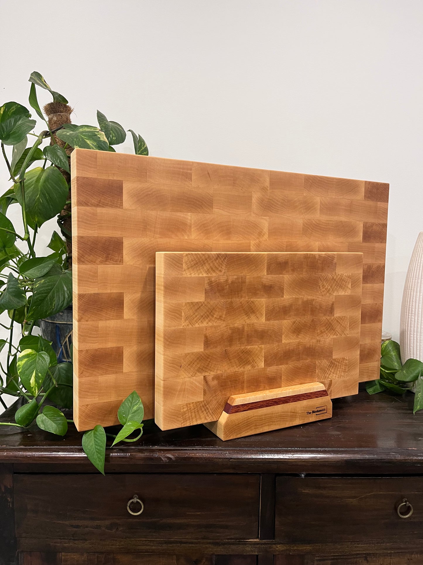 MAPLE END GRAIN CUTTING BOARD