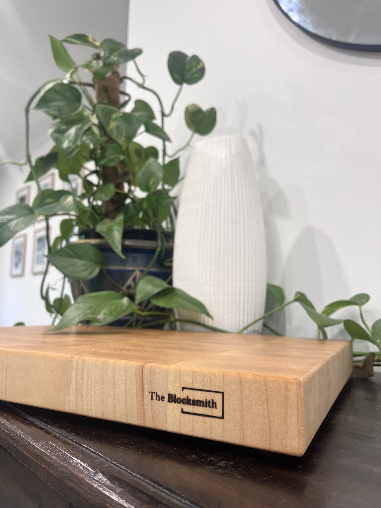END GRAIN CUTTING BOARD - MAPLE